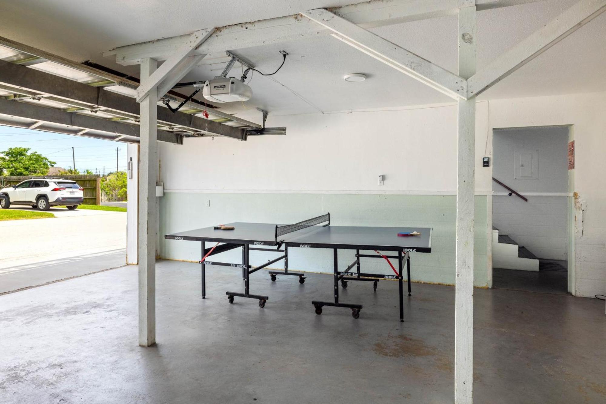 Nr Beach Pier Oasis Game Tables Yard Bbq Galveston Esterno foto