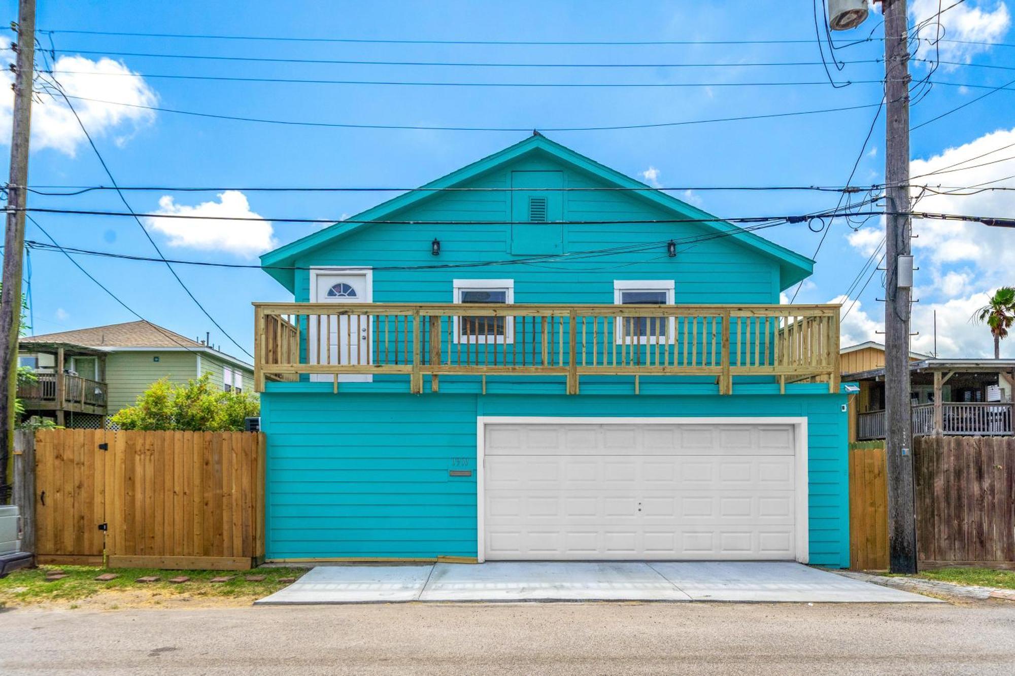 Nr Beach Pier Oasis Game Tables Yard Bbq Galveston Esterno foto